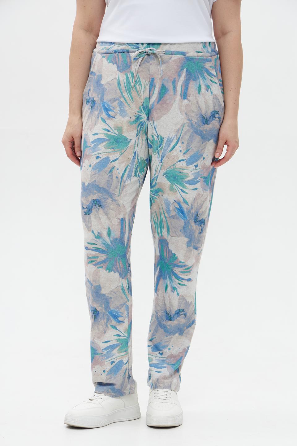 Брюки Gollehaug с цветочным принтом