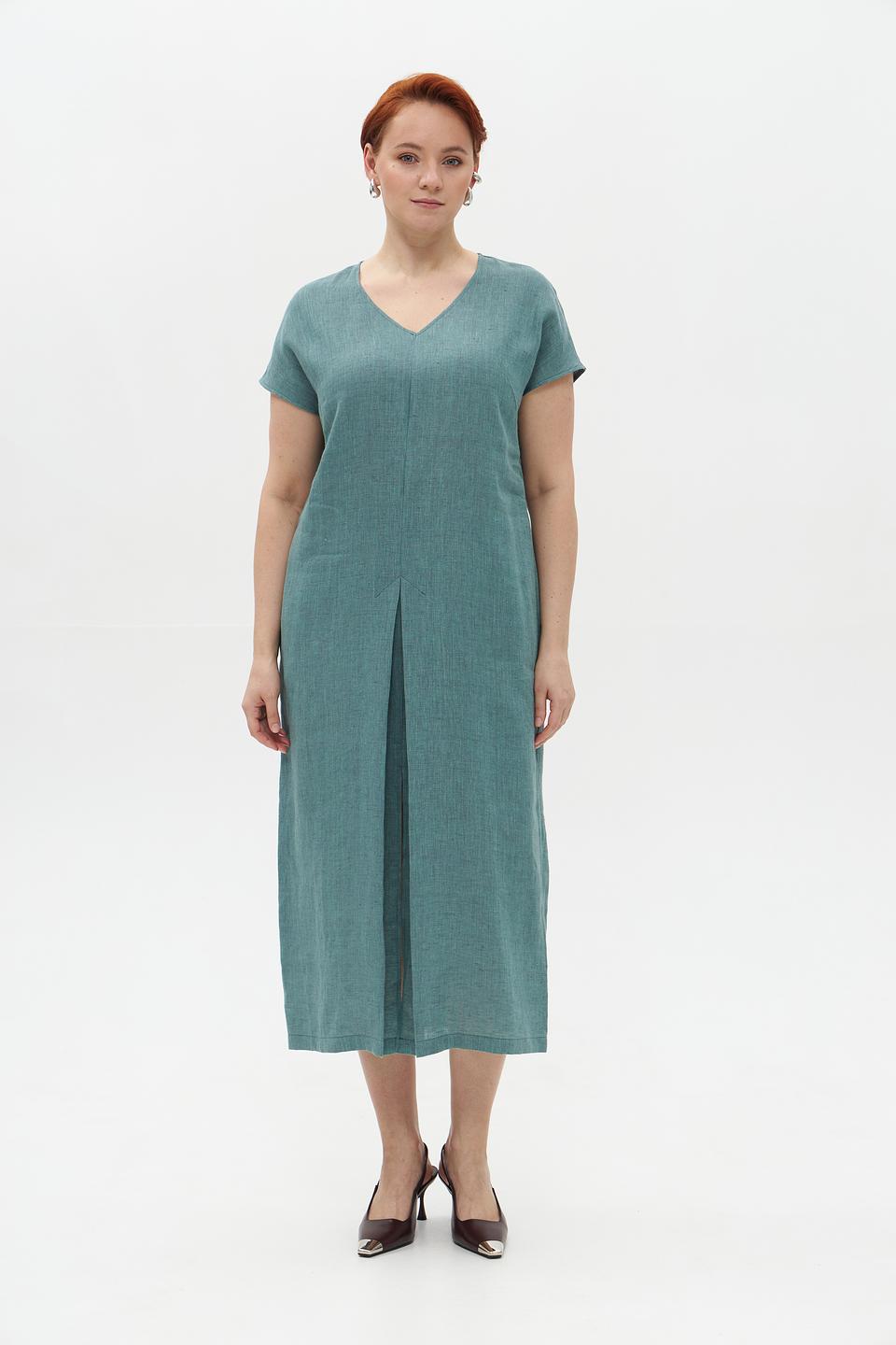 Платье Electra style льняное мятное