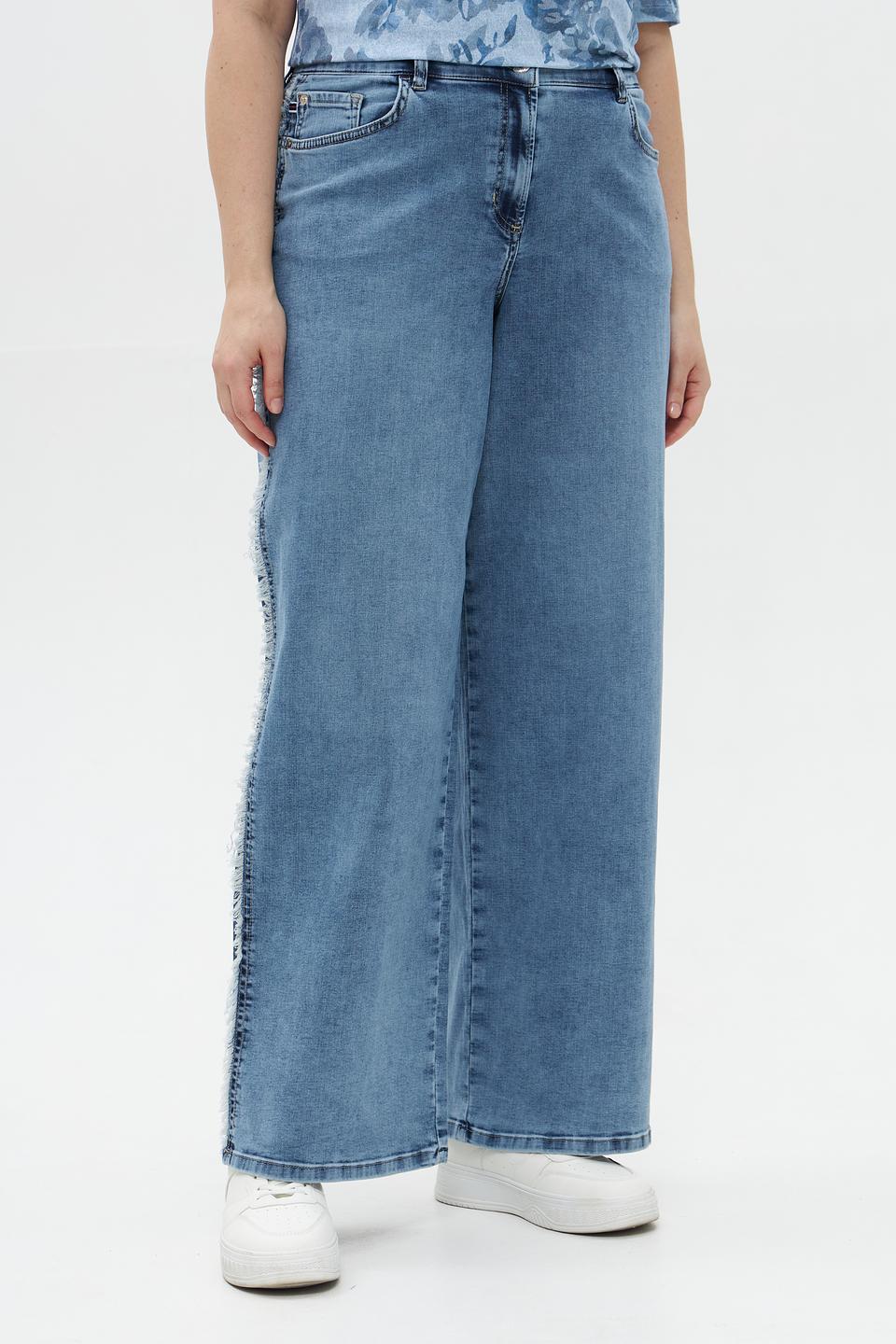 Джинсы Ppep. клеш голубые