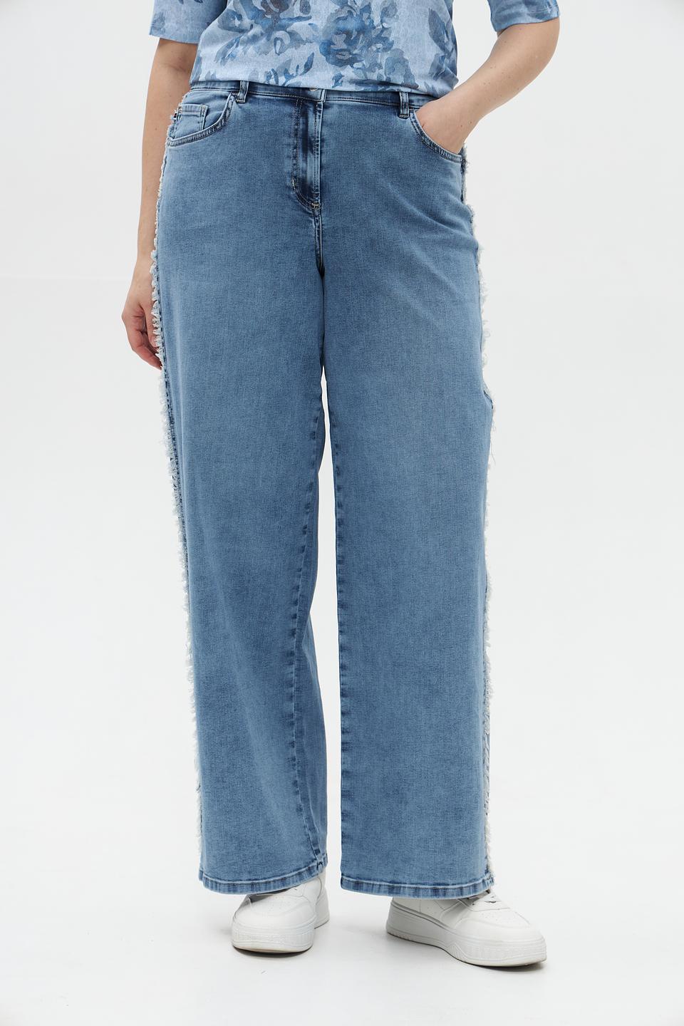 Джинсы Ppep. клеш голубые