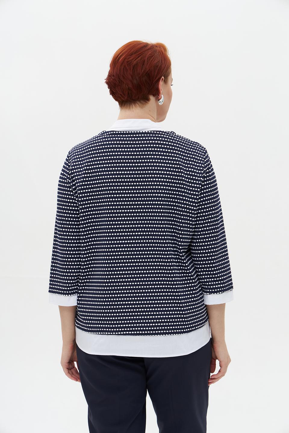 Пуловер Frank Walder в полоску