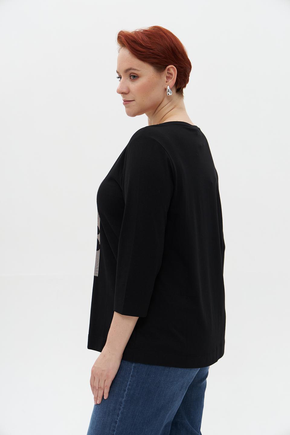 Лонгслив Via Appia с цветком