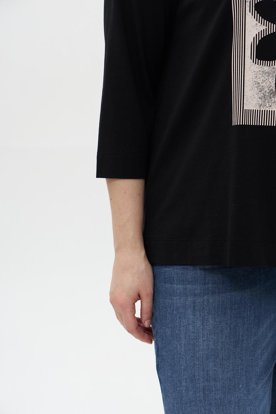 Лонгслив Via Appia с цветком