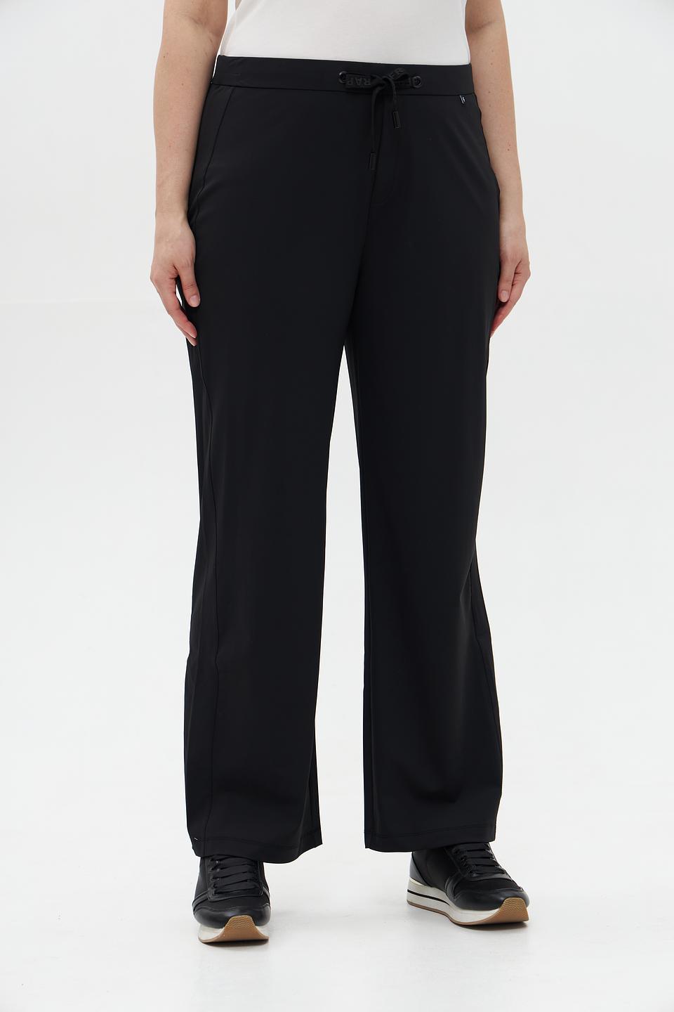 Брюки Frapp клёш чёрные