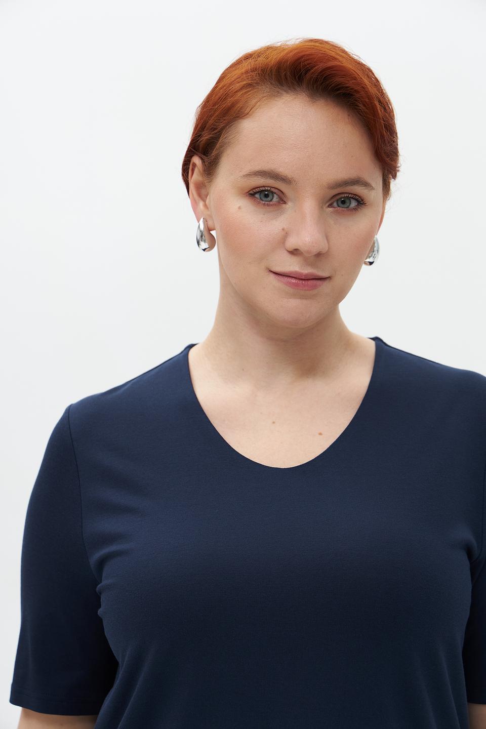 Футболка Frank Walder V-образный вырез