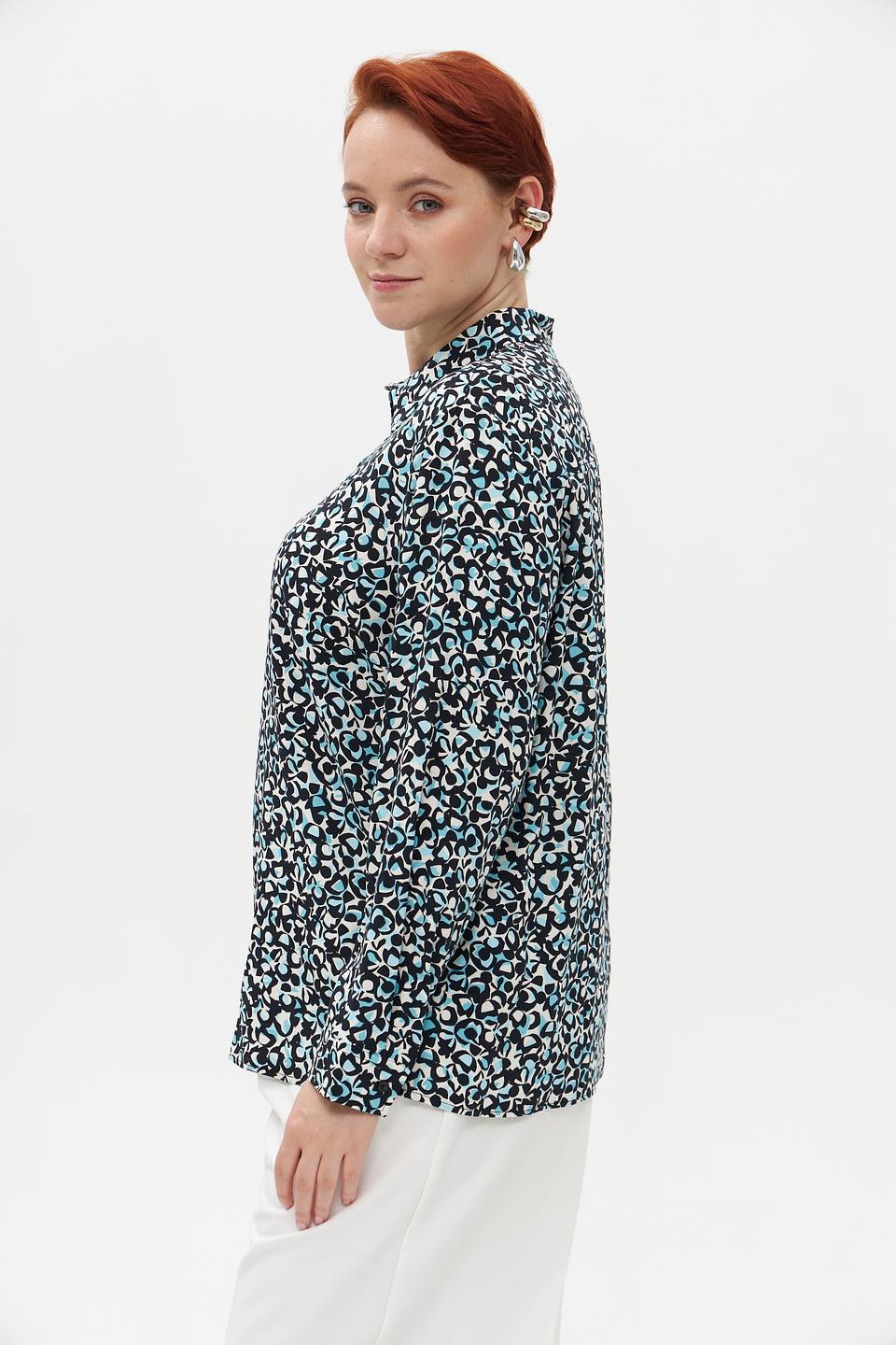 Блузка Lebek с принтом