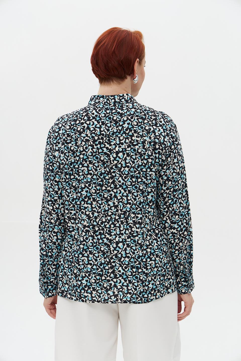Блузка Lebek с принтом