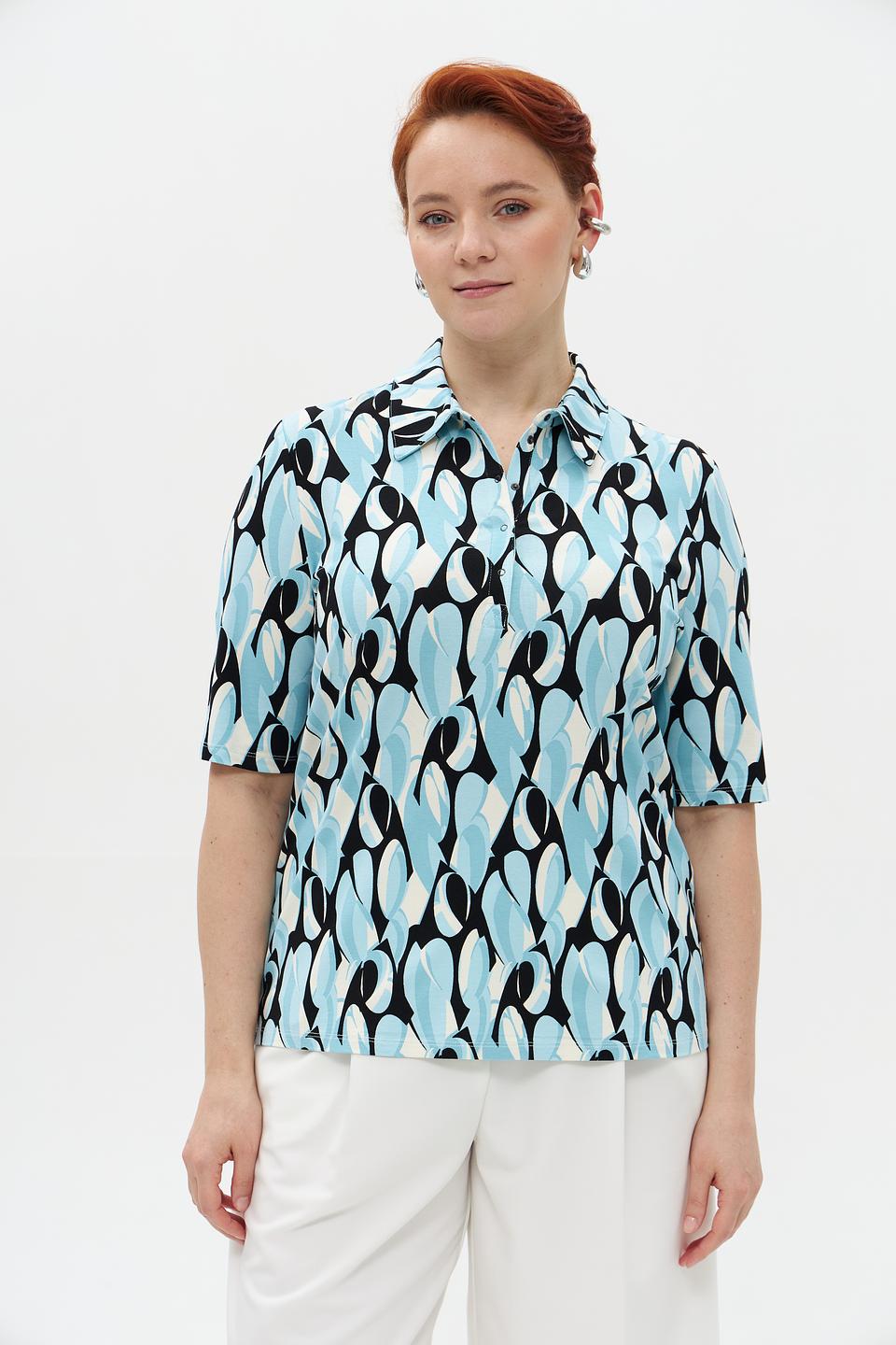 Футболка Barbara Lebek с принтом