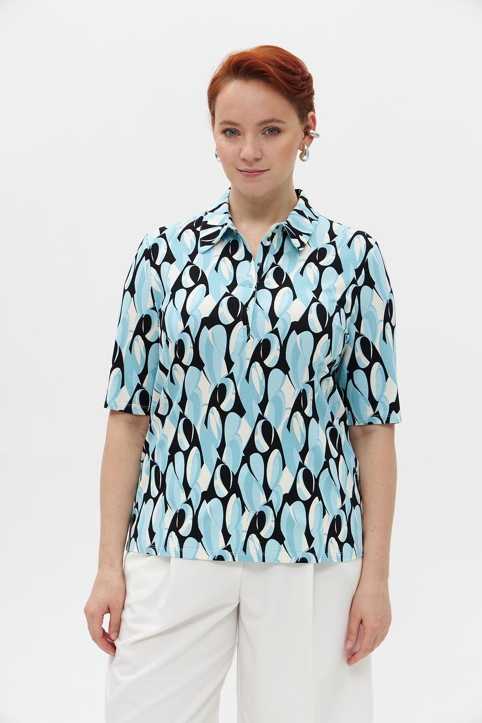 Футболка Barbara Lebek с принтом