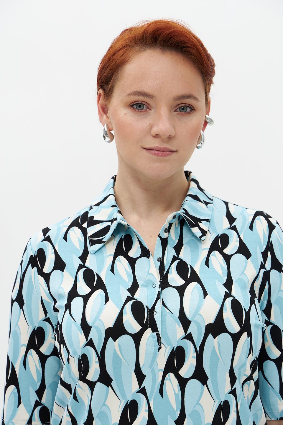 Футболка Barbara Lebek с принтом