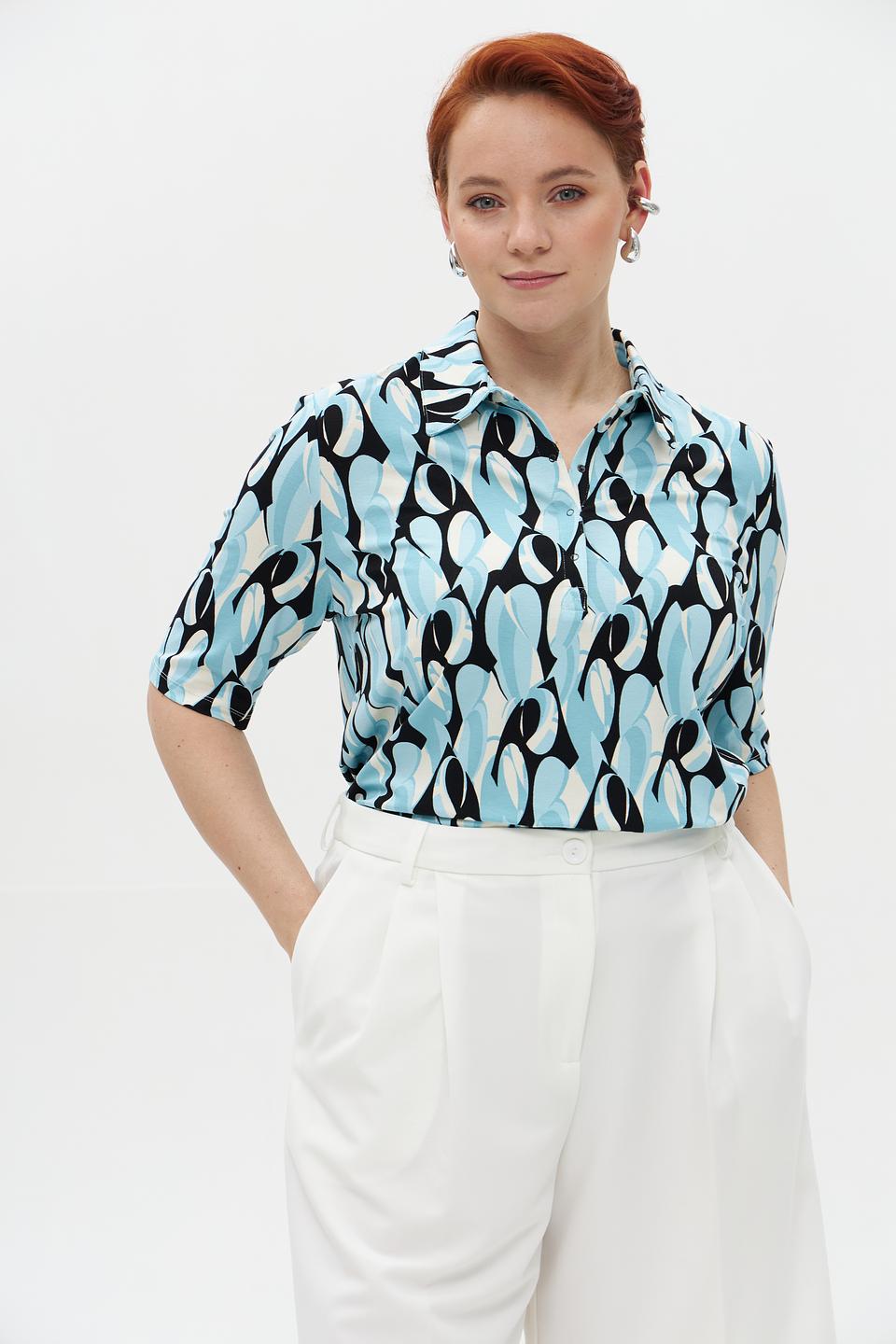 Футболка Barbara Lebek с принтом