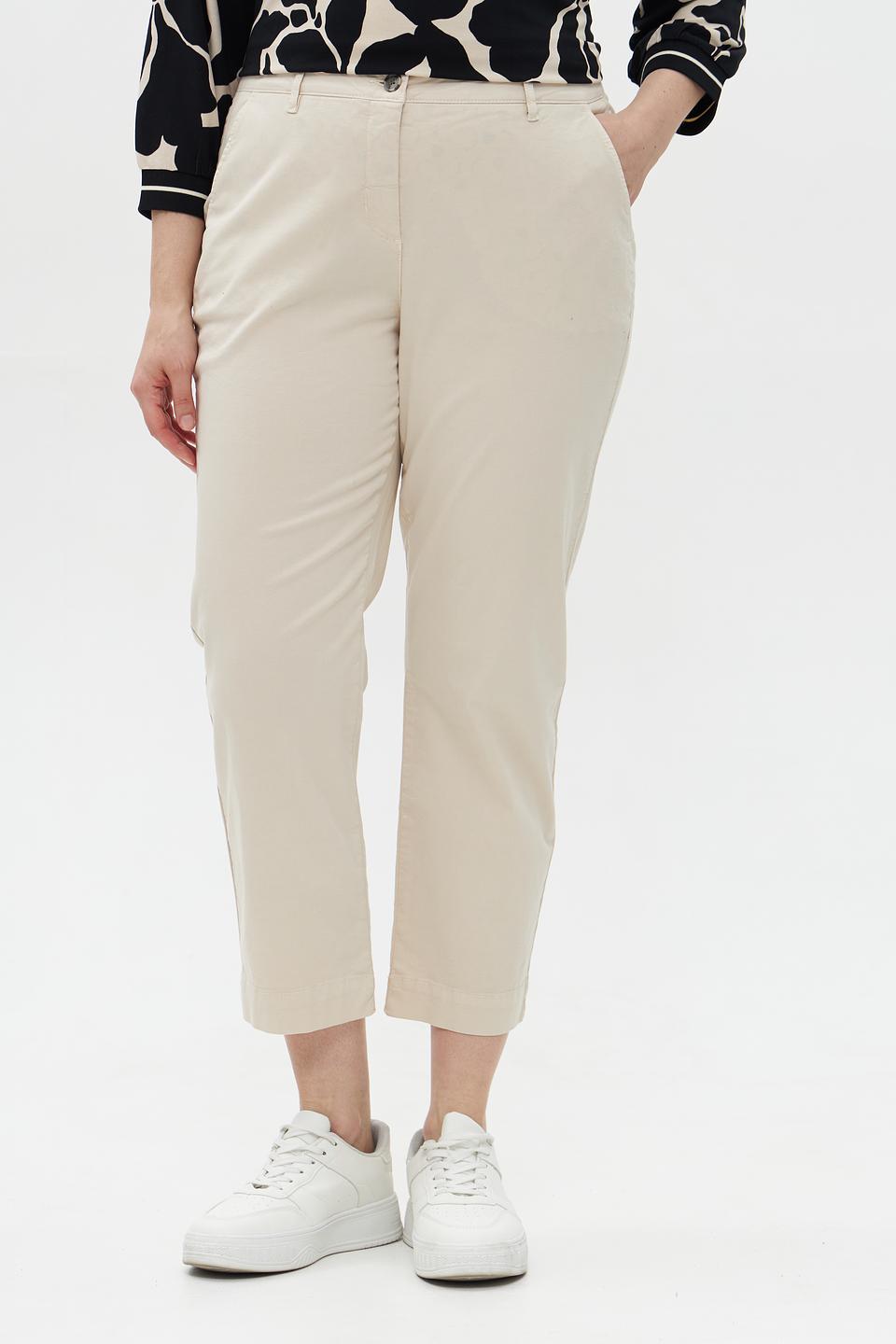 Брюки Frapp бежевые