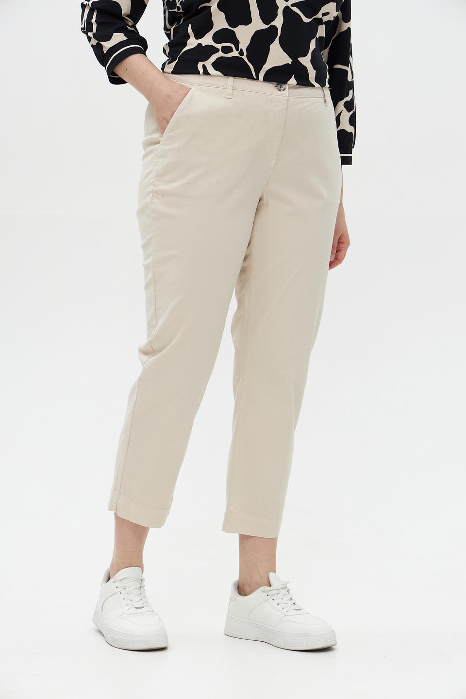 Брюки Frapp бежевые