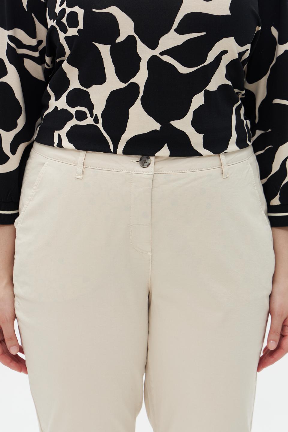 Брюки Frapp бежевые