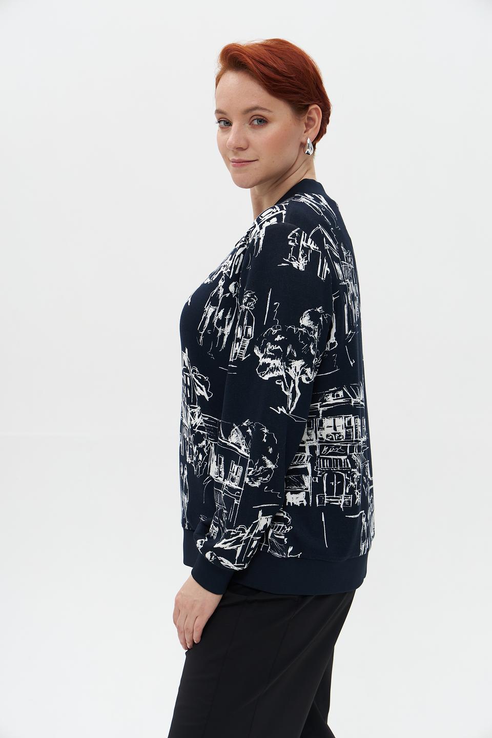 Жакет Frapp с принтом