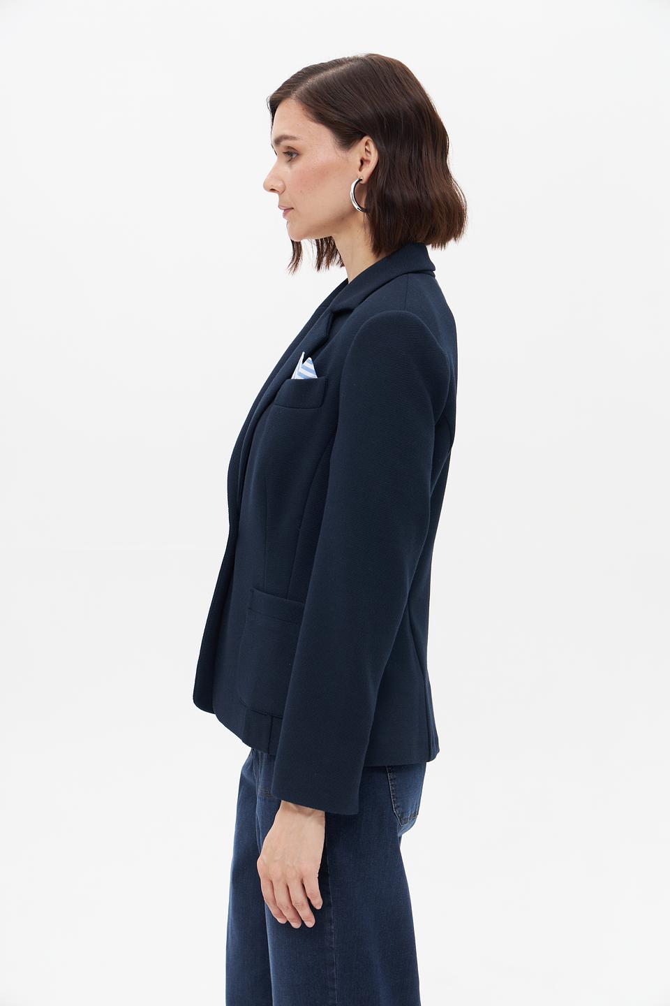 Жакет Betty Barclay приталенный синий