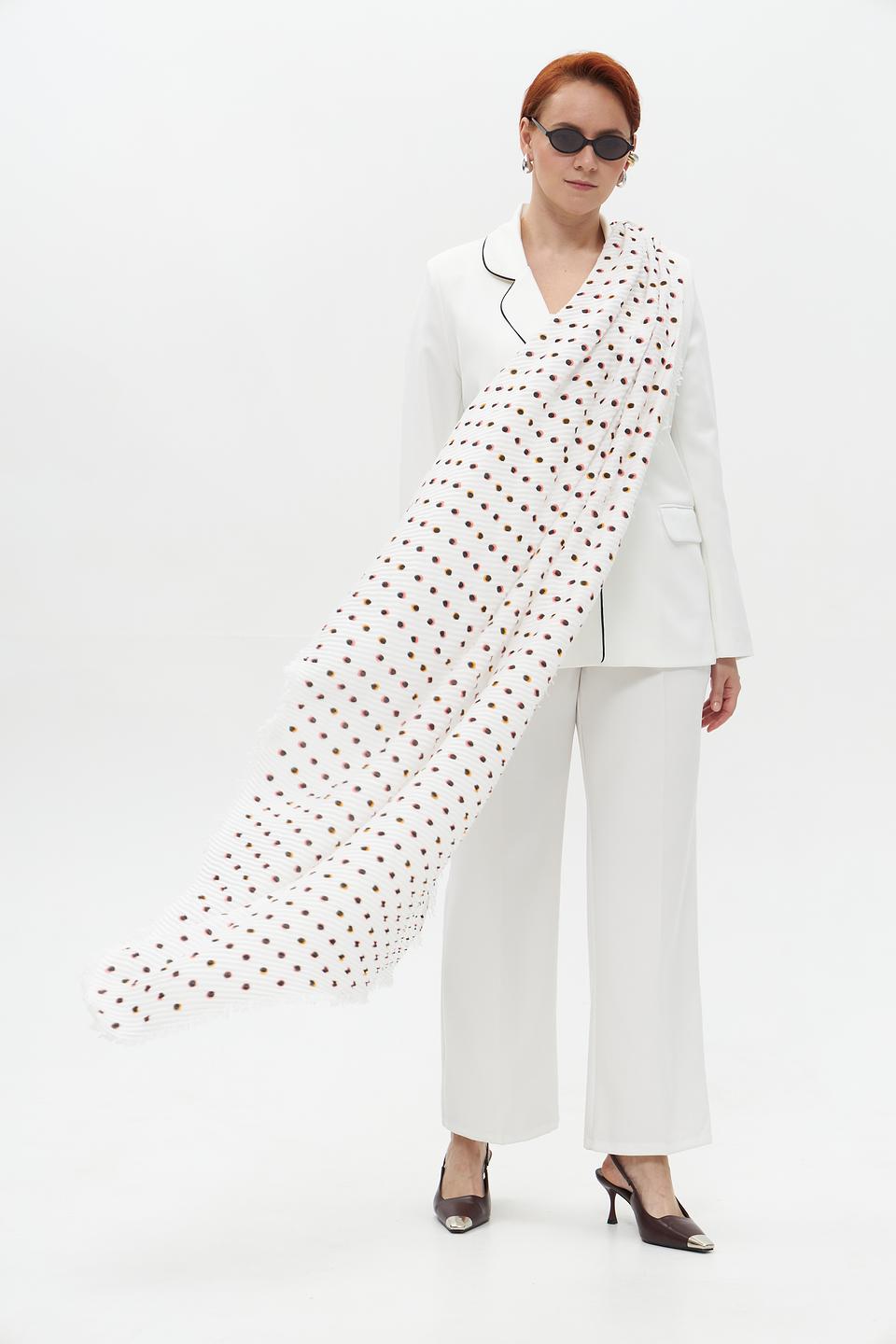 Шарф Marc Cain в горошек