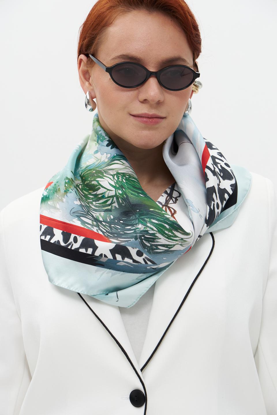 Платок Marc Cain с принтом