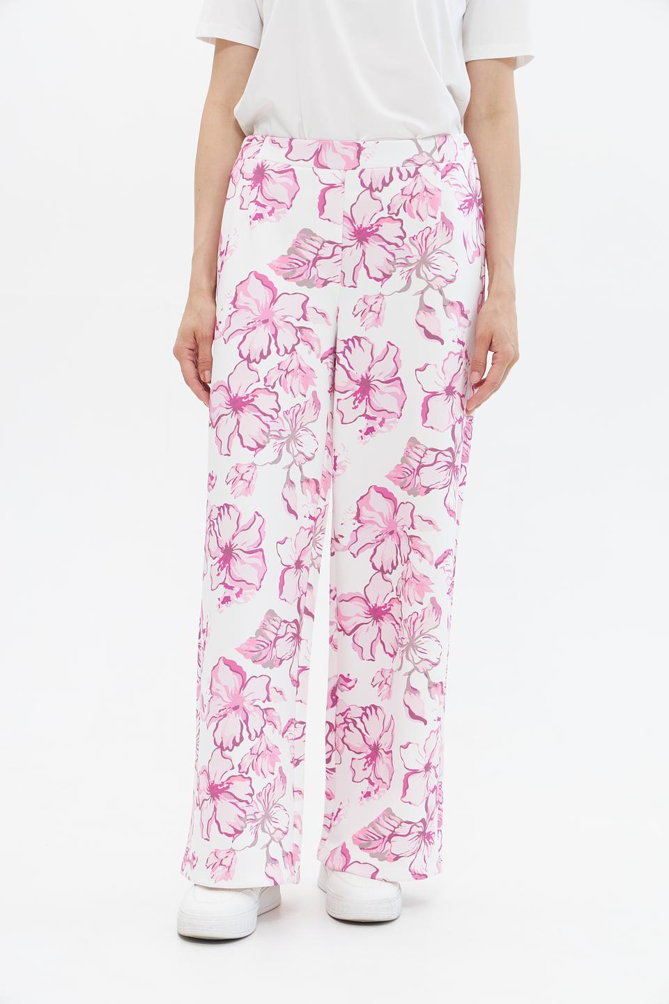 Брюки Monari с цветочным принтом