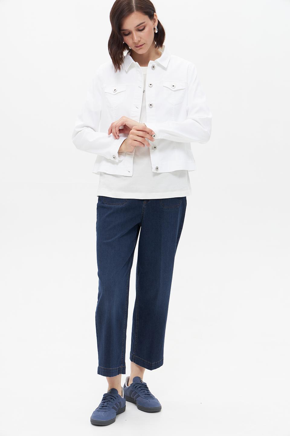 Жакет Bianca джинсовый белый