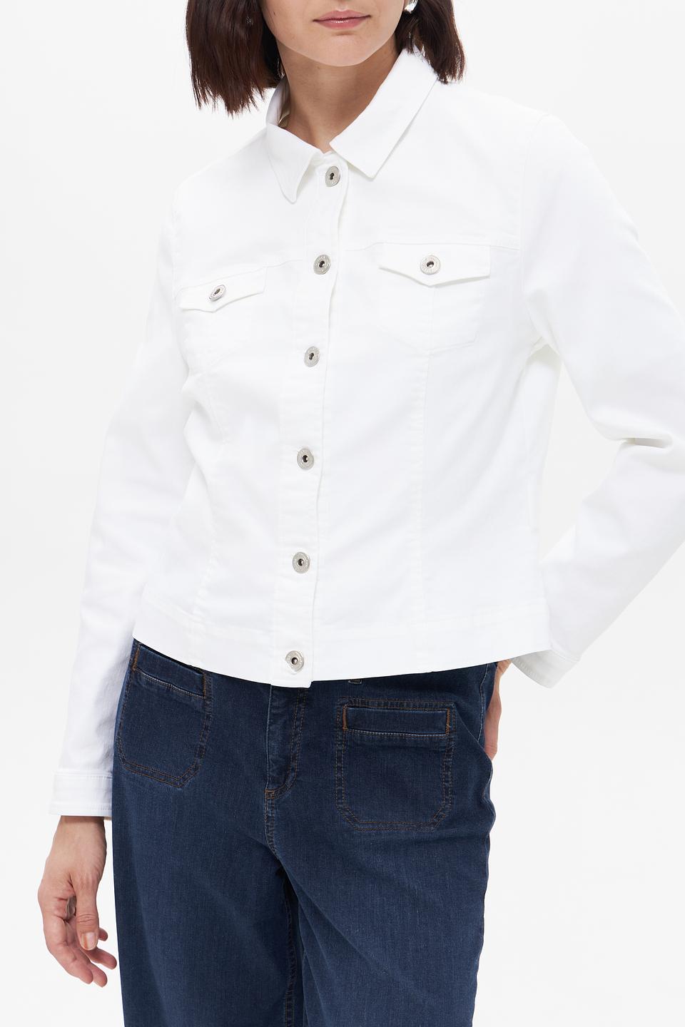 Жакет Bianca джинсовый белый