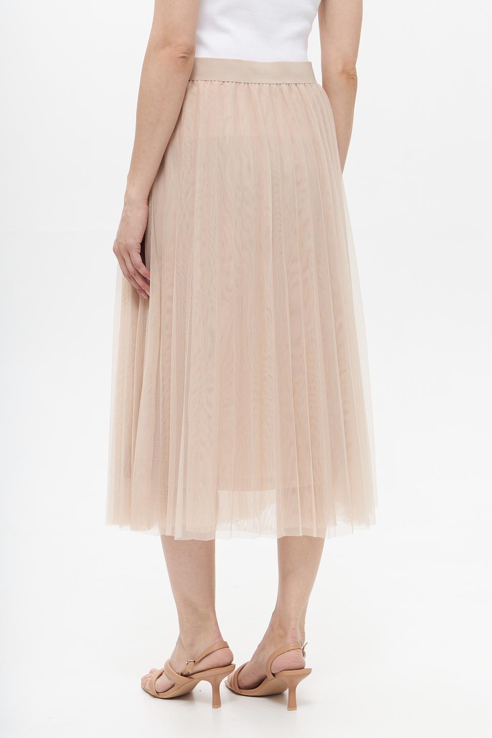 Юбка Betty and Co плиссе бежевая