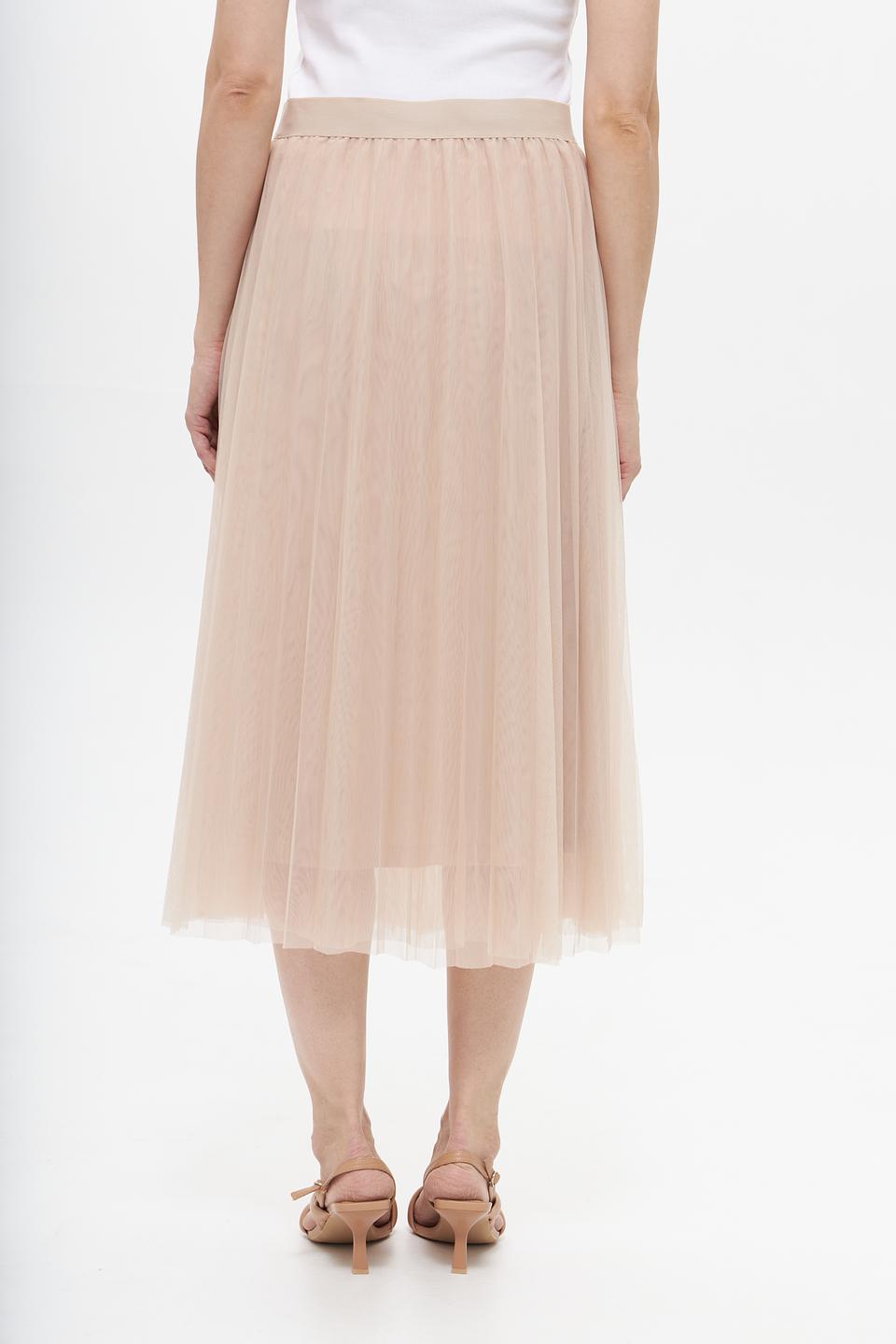 Юбка Betty and Co плиссе бежевая