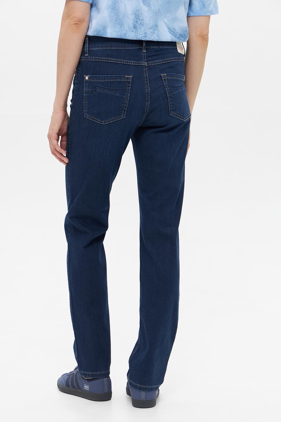 Джинсы ZRS прямые, тёмно-синие