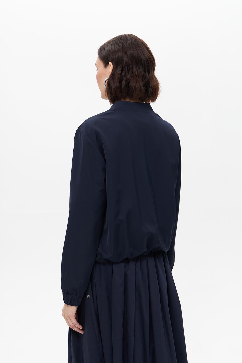 Жакет Bianca бомбер тёмно-синий