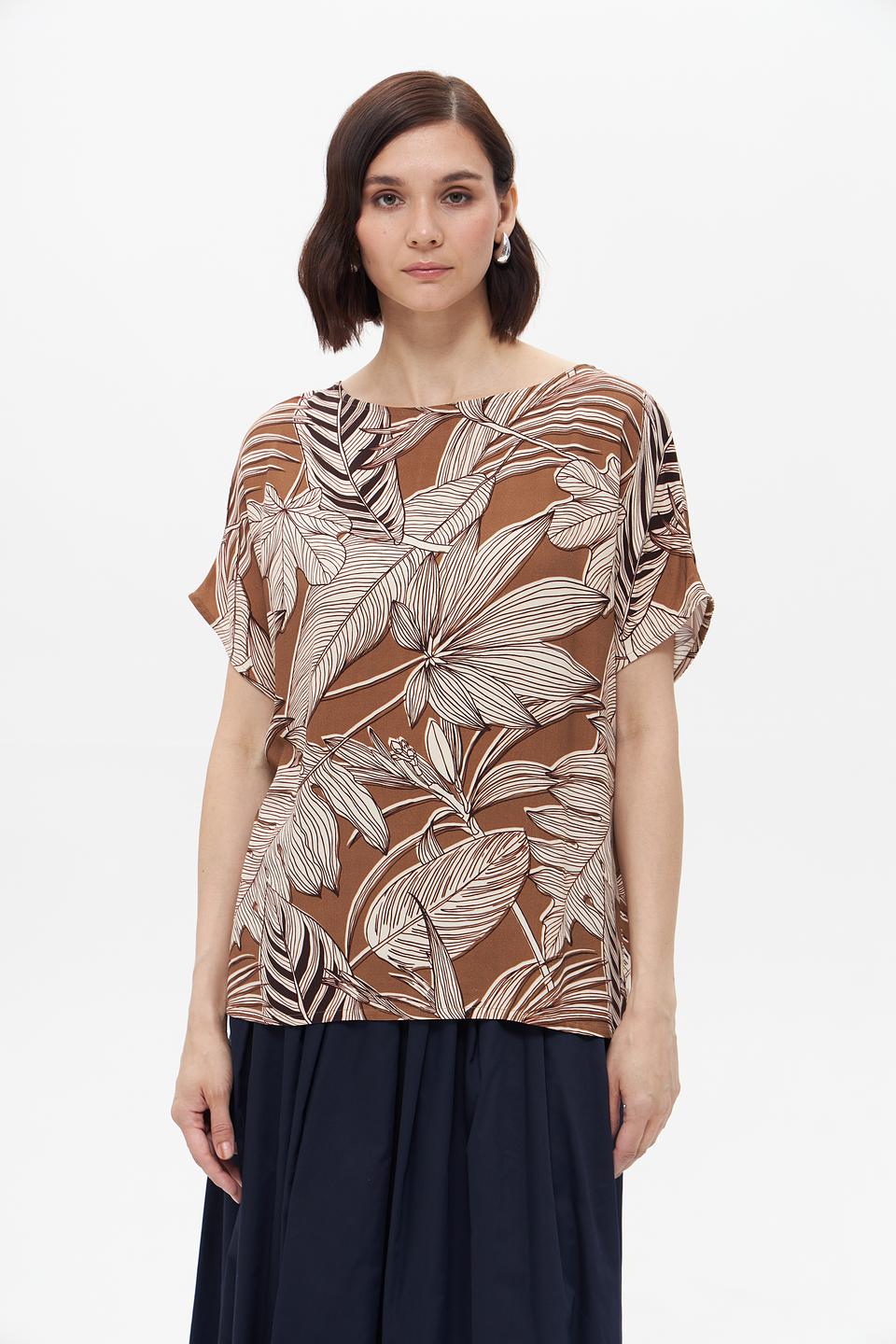 Блузка UNQ с принтом