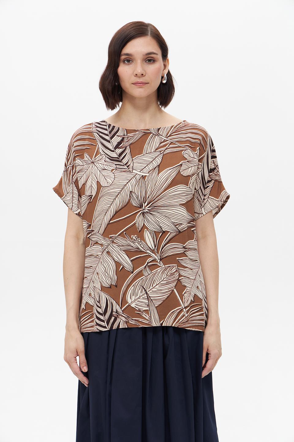 Блузка UNQ с принтом