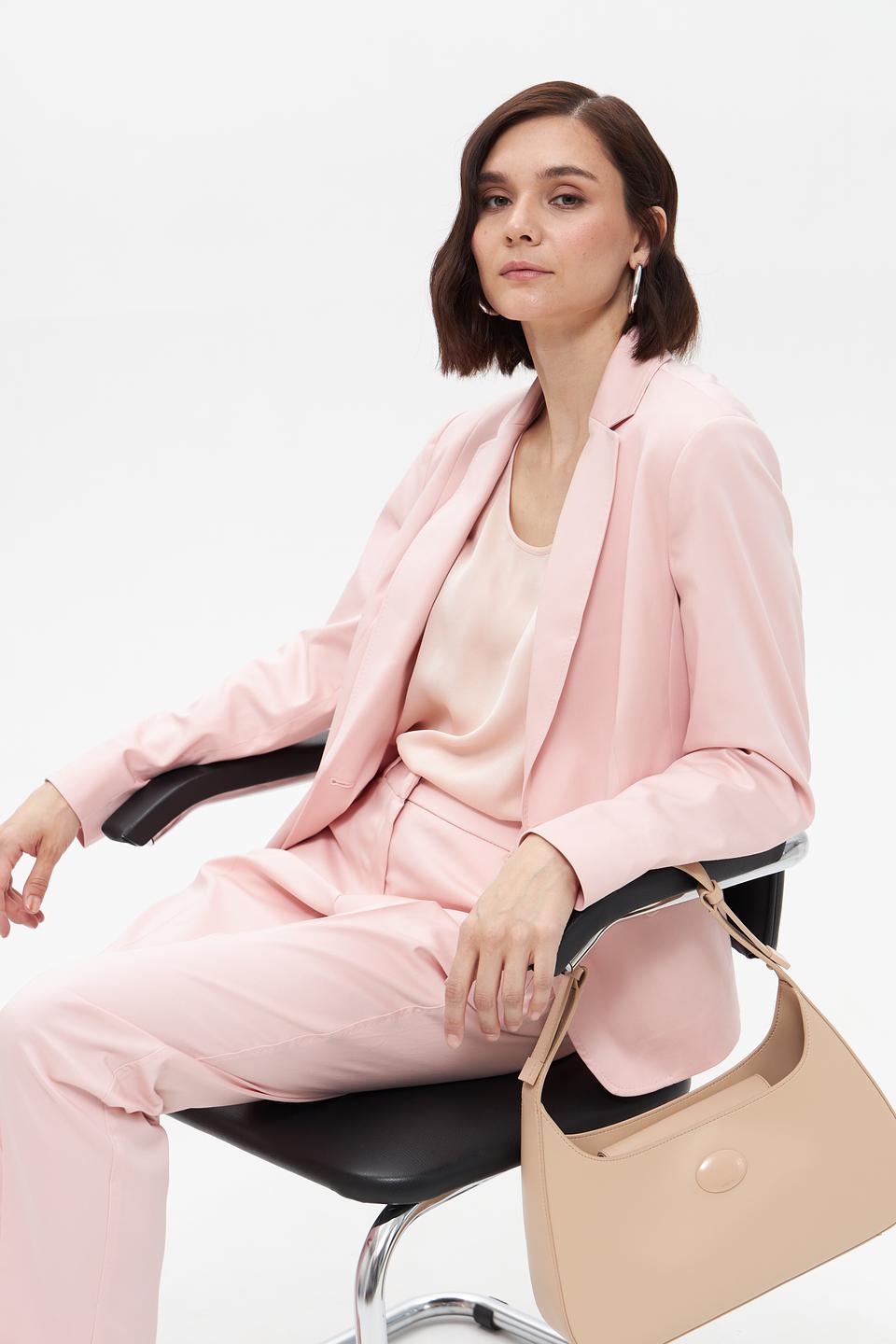 Жакет Bianca приталенный розовый