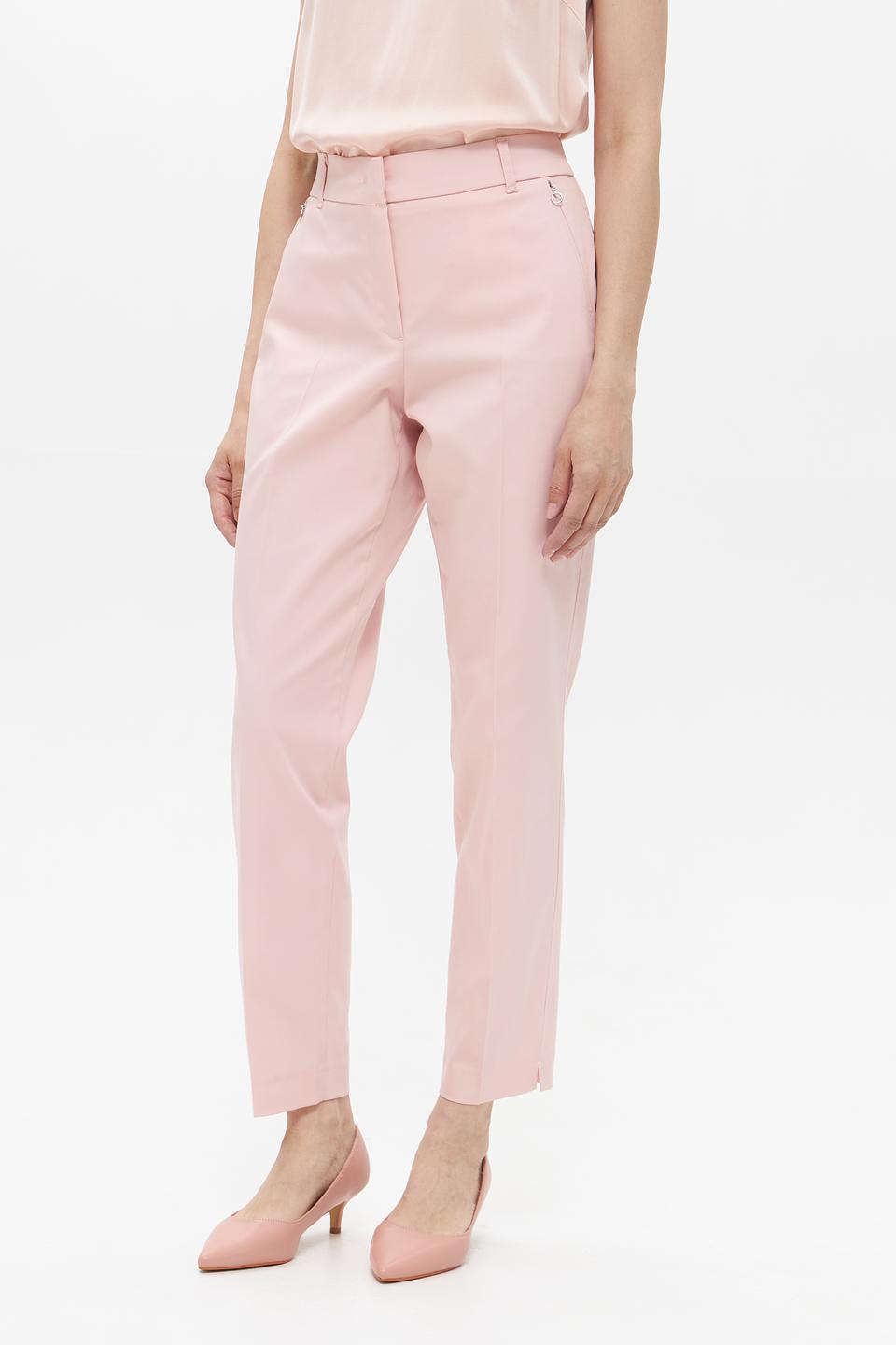 Брюки классические Bianca пудровые