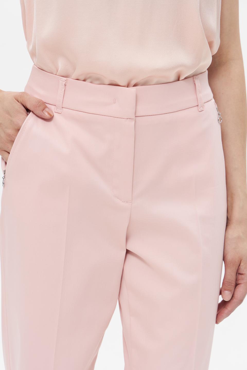 Брюки классические Bianca пудровые