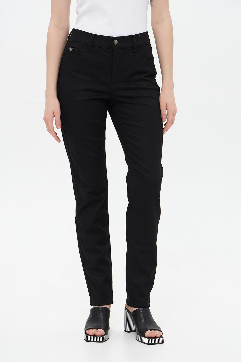 Джинсы Gardeur чёрные прямые