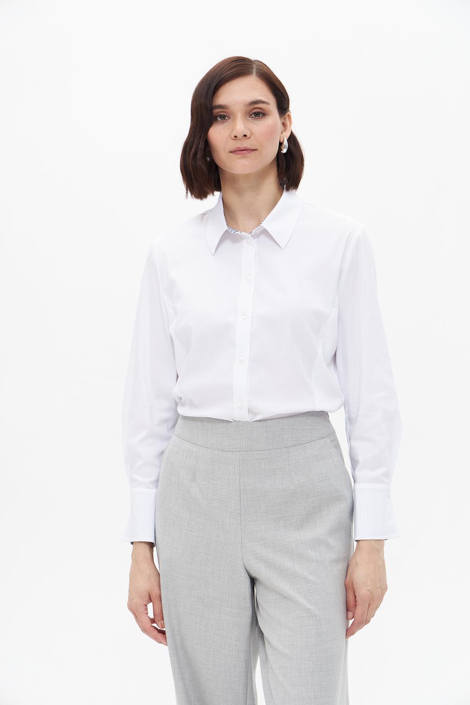 Блузка Frank Walder классическая белая