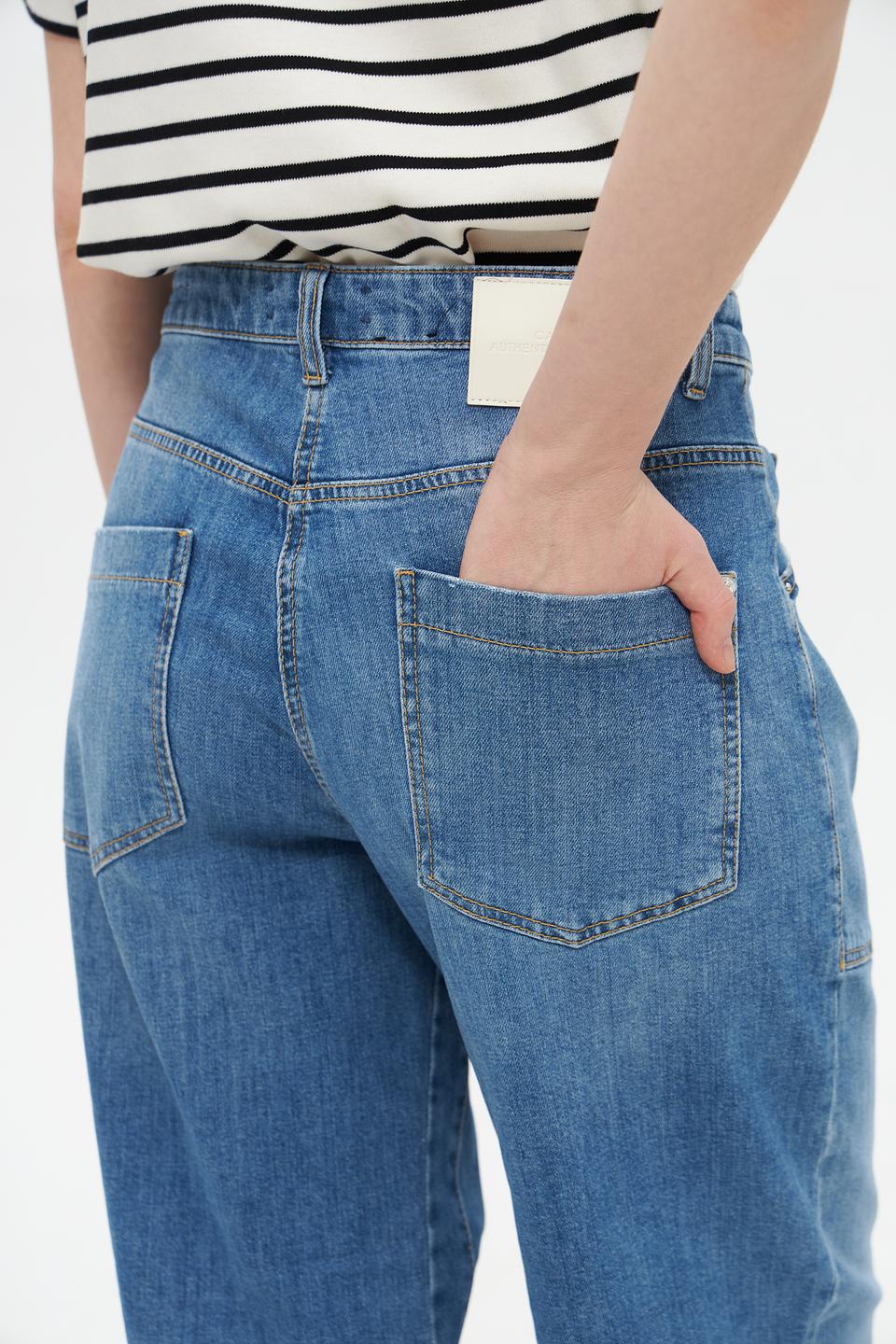 Джинсы Cambio с накладными карманами