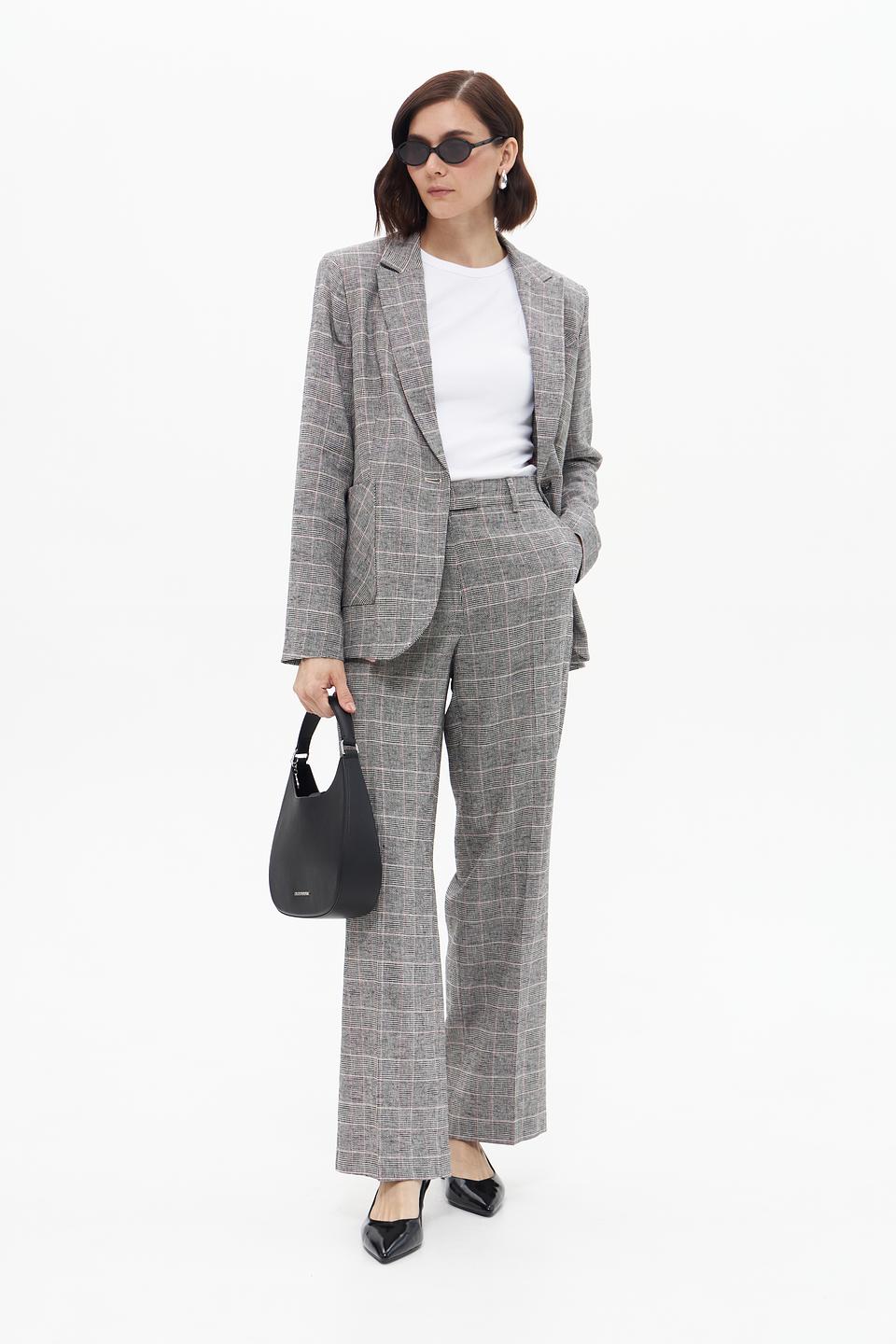 Брюки клёш Gerry Weber в клетку