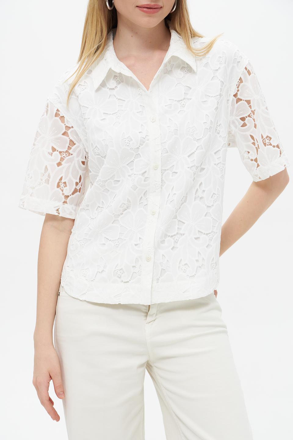Блуза UNQ женская кружево