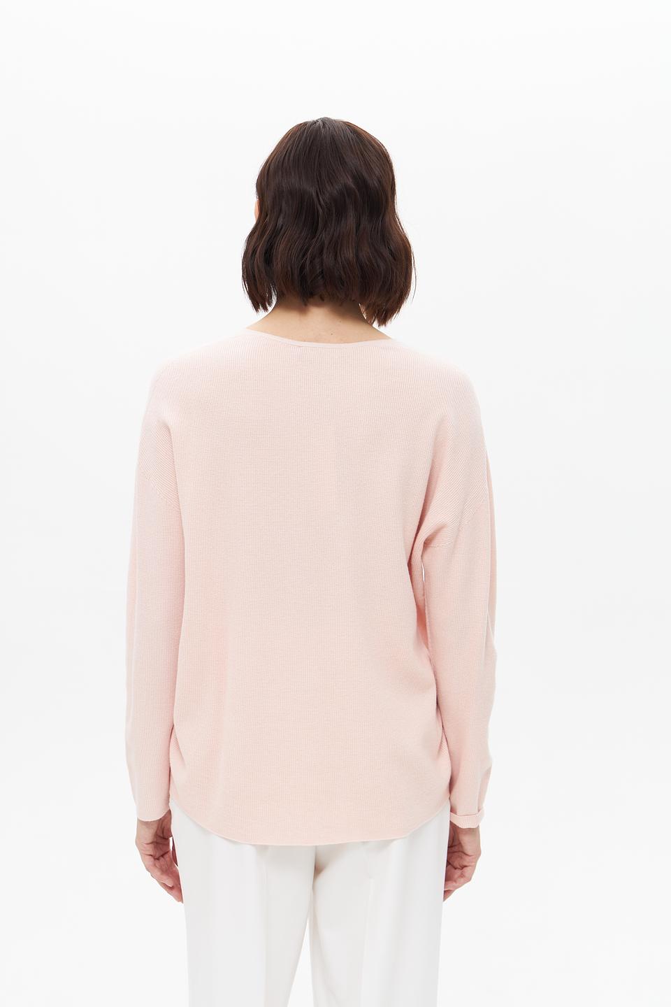 Пуловер Oui V-образный вырез