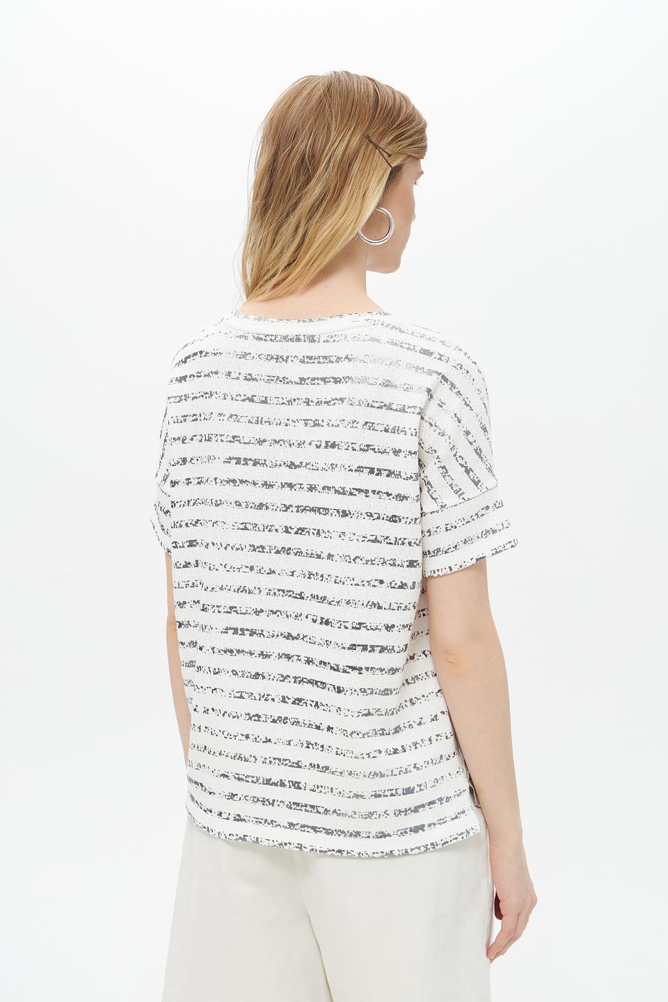 Блуза Lecomte с принтом