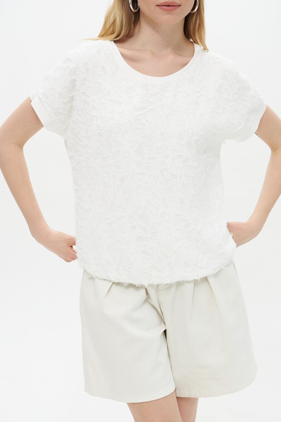 Блуза Lecomte с текстурой