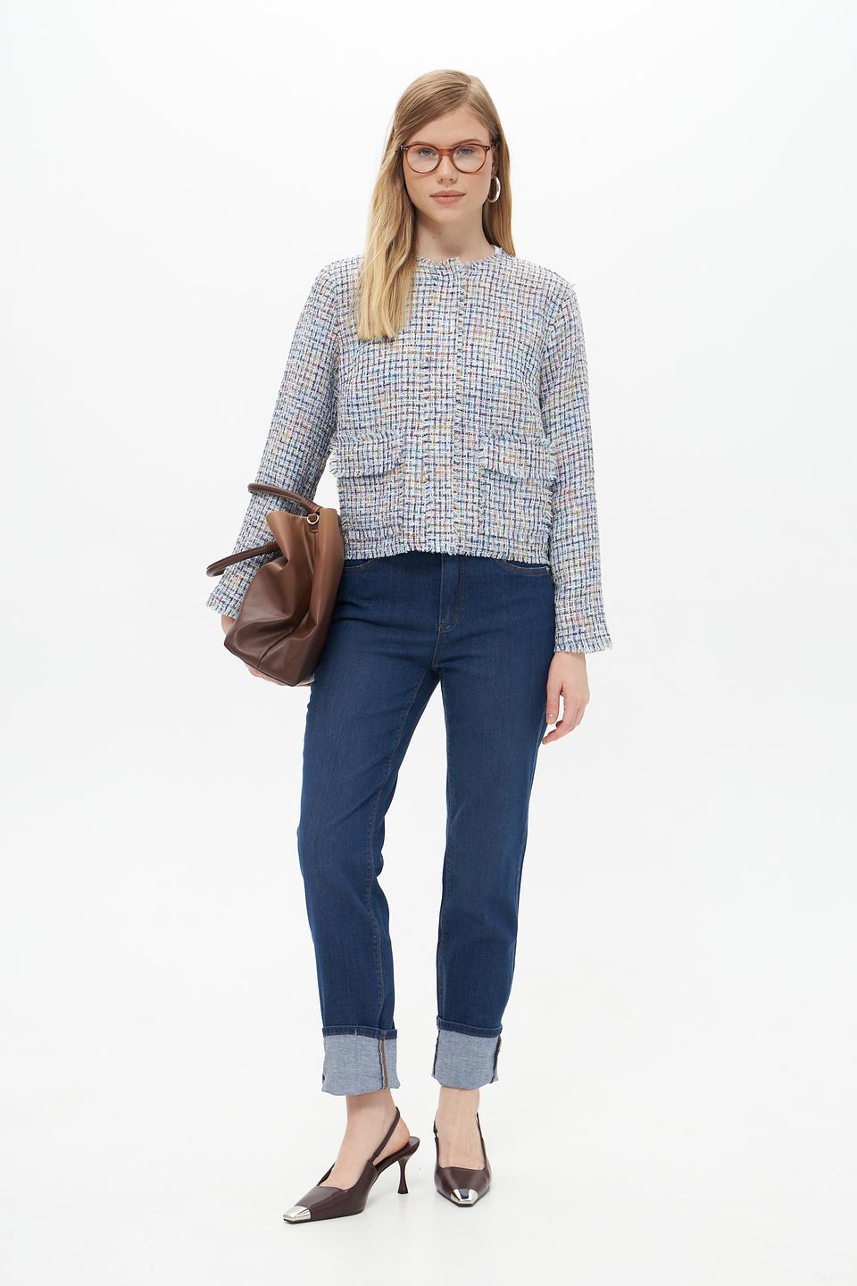 Жакет Lecomte в клетку