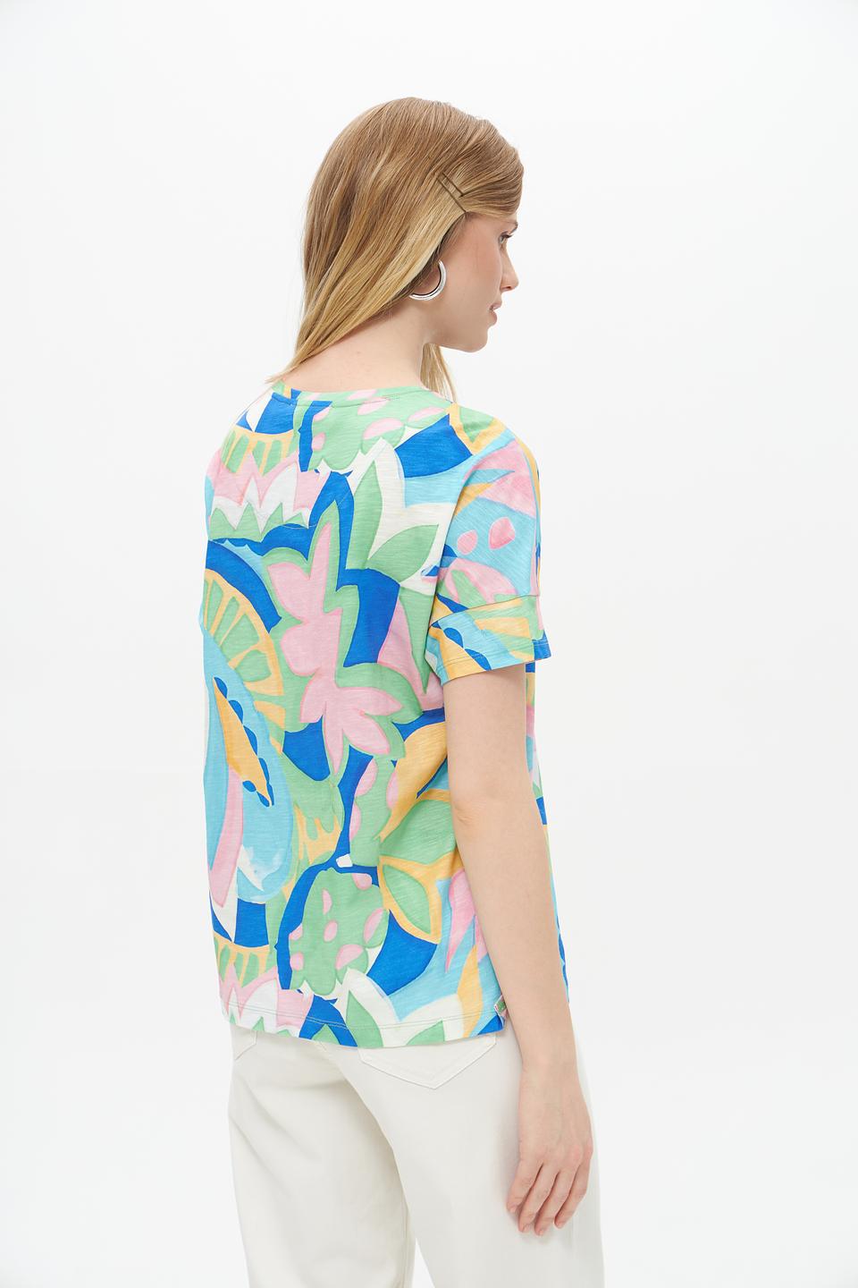 Футболка Lecomte с принтом