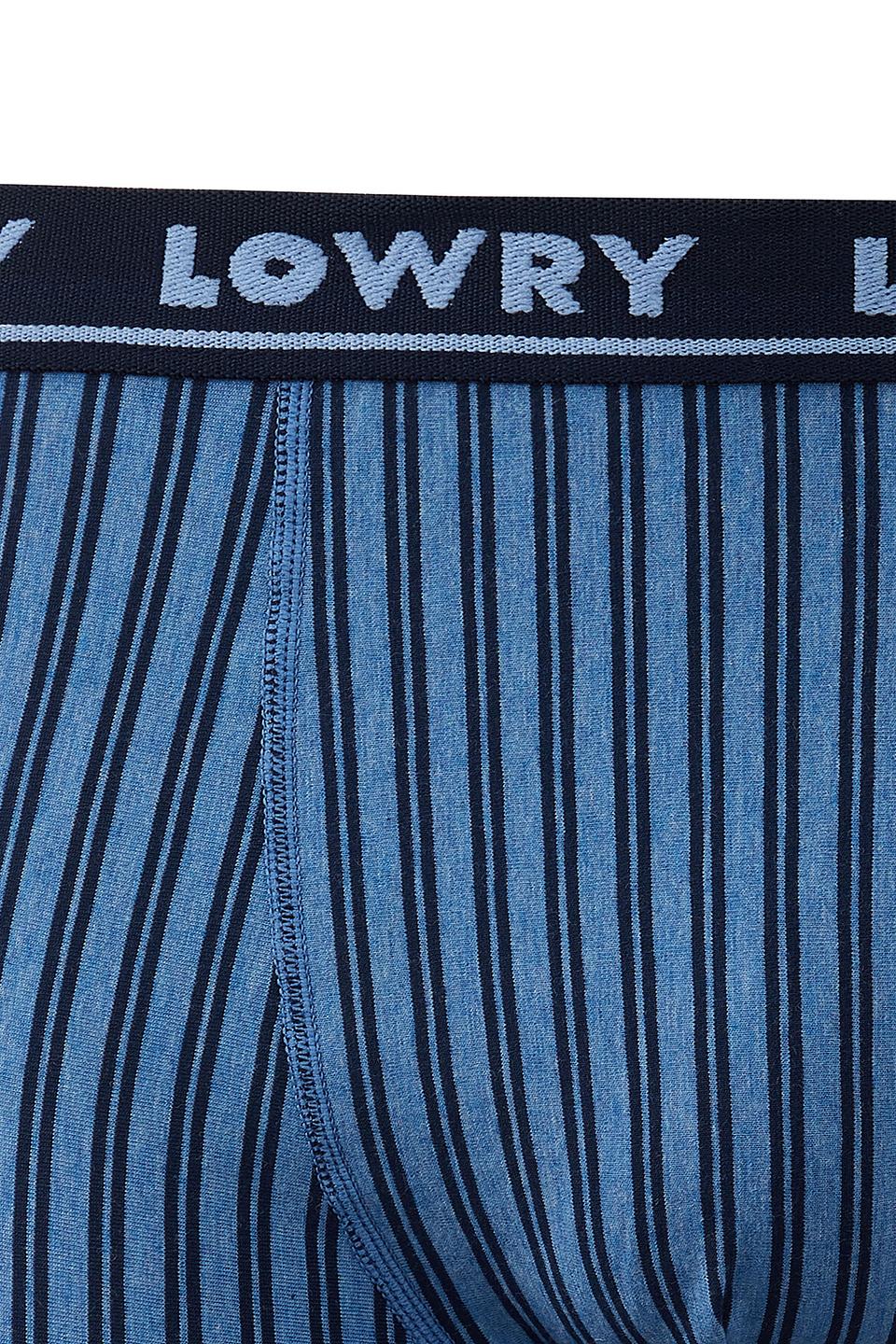 Трусы-боксеры Lowry в полоску синий