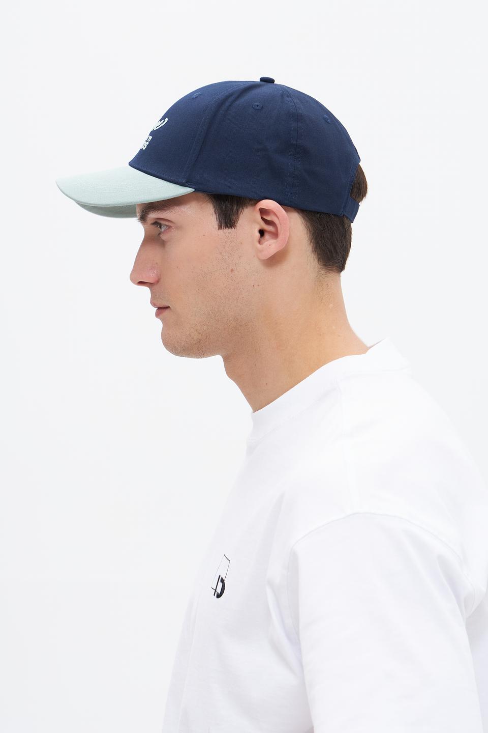 Бейсболка Lerros синяя с козырьком