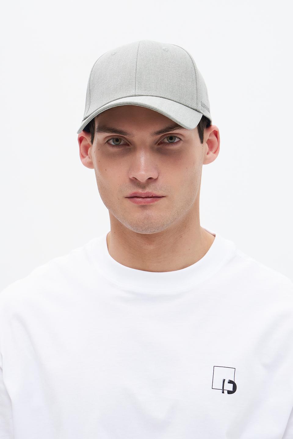 Бейсболка Lerros серый