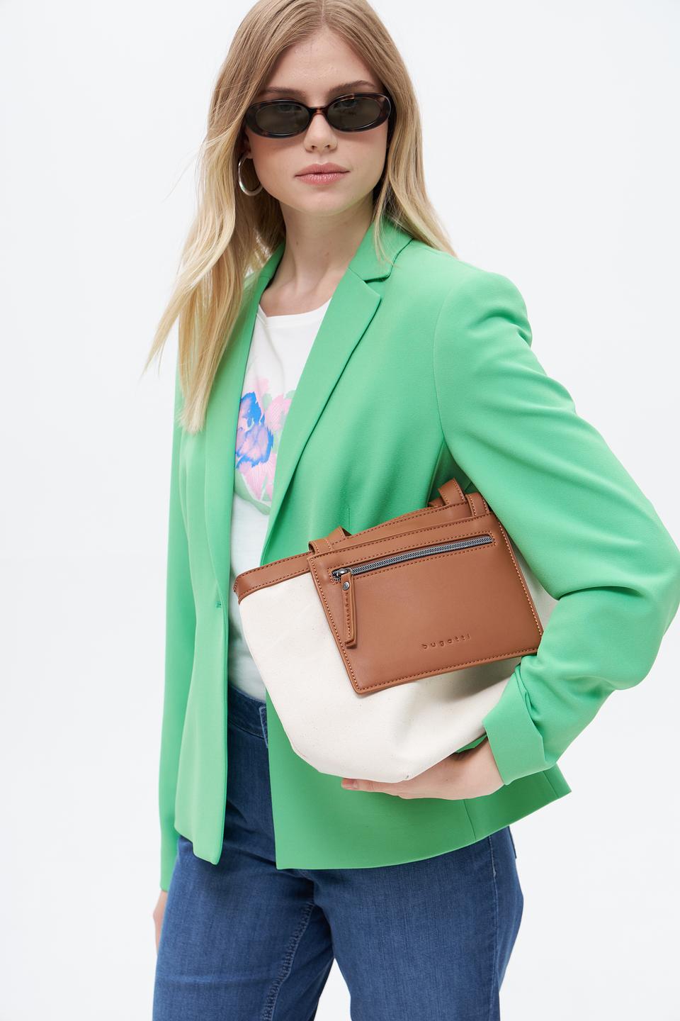 Сумка Bugatti комбинированная