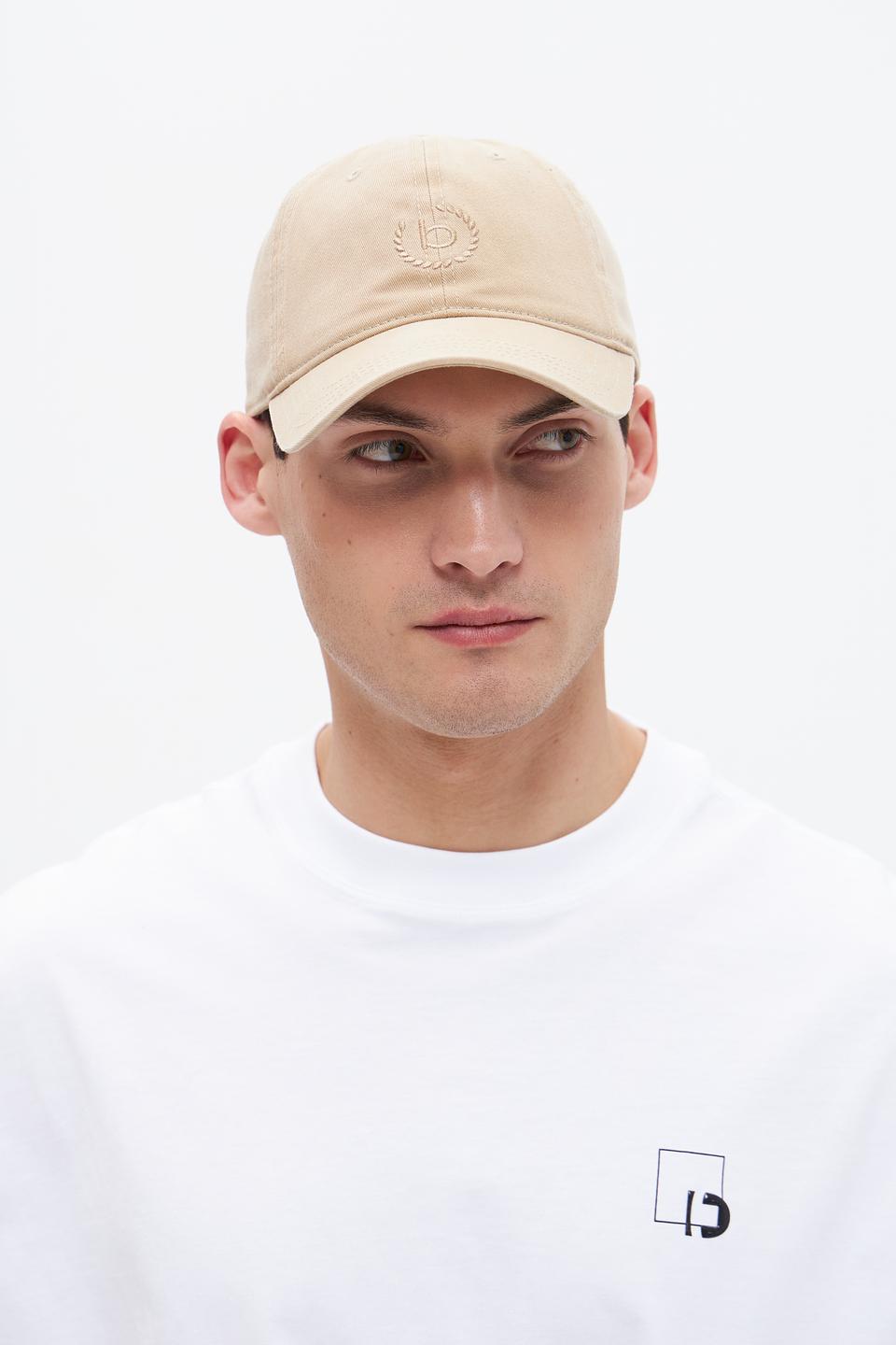 Бейсболка Bugatti ACC бежевая