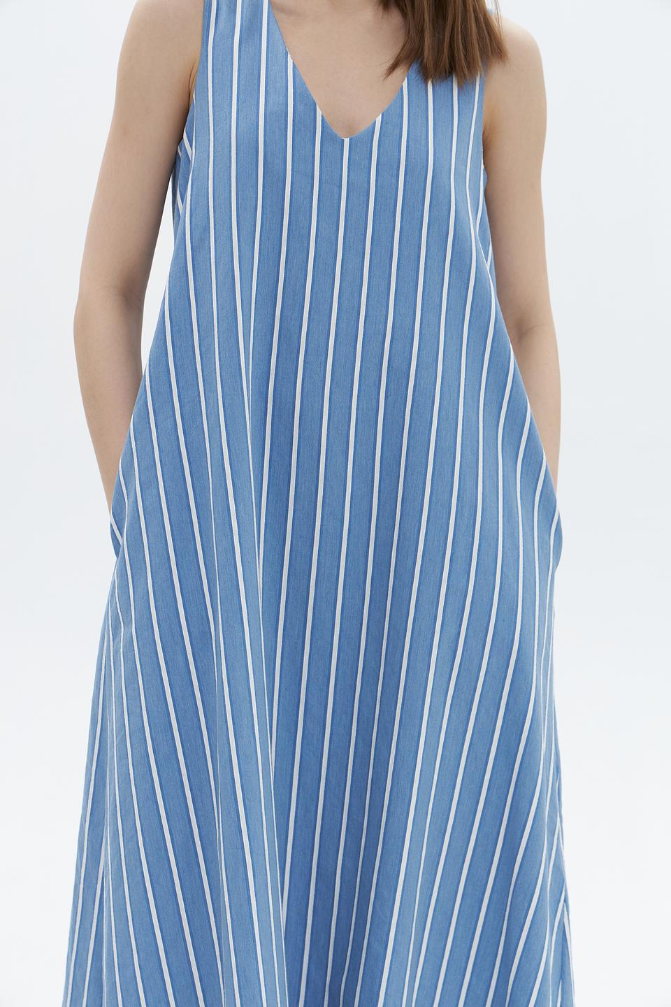 Платье Croche в полоску